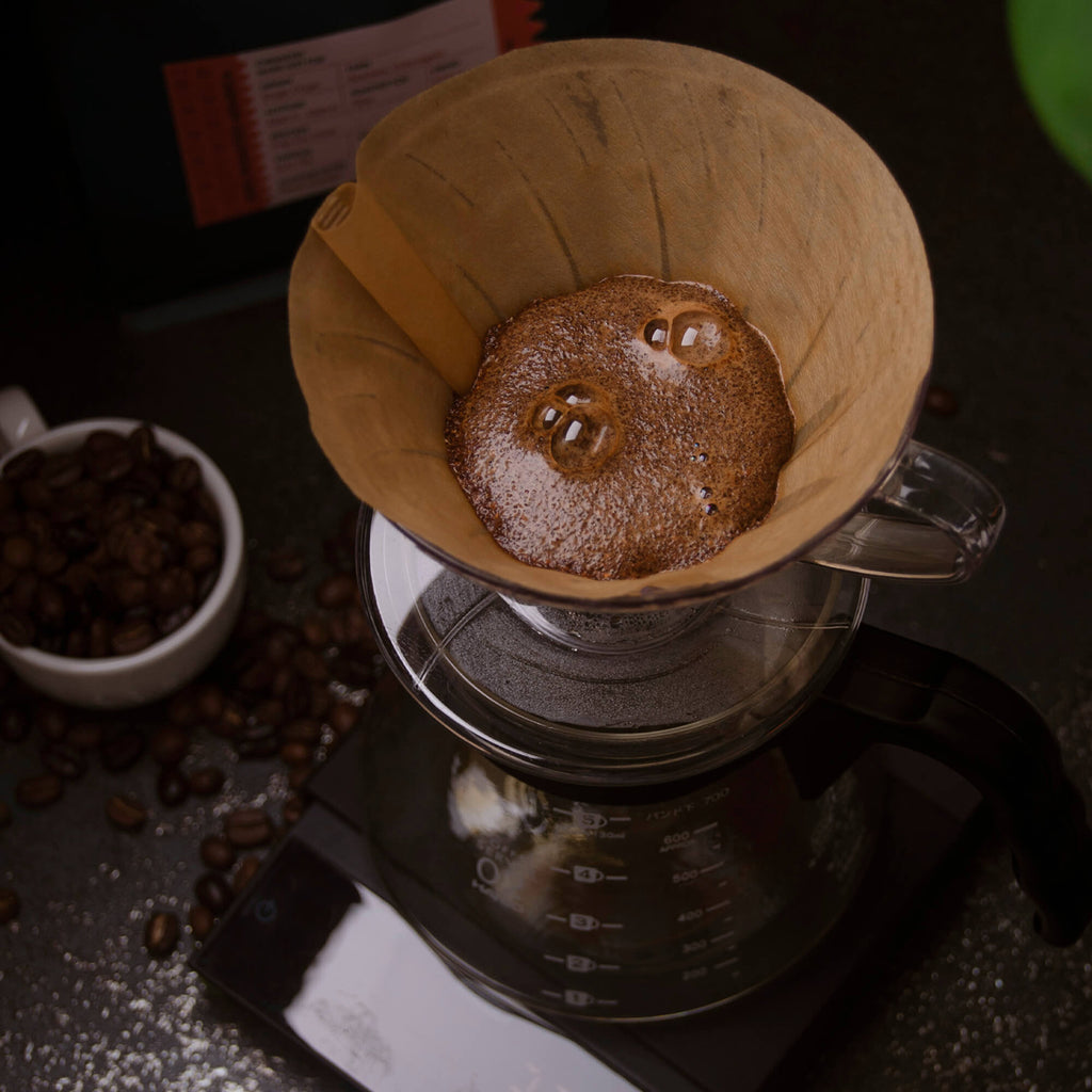 pour over coffee - The Caffeine Baar